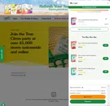 True Lemon Store coupon verification screenshot