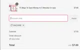 MACHINE coupon verification screenshot