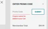 LOTR30 coupon verification screenshot