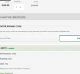 AXE15 coupon verification screenshot