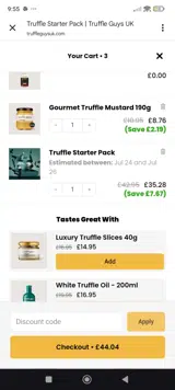 FB10 coupon verification screenshot