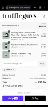 IMBACK coupon verification screenshot