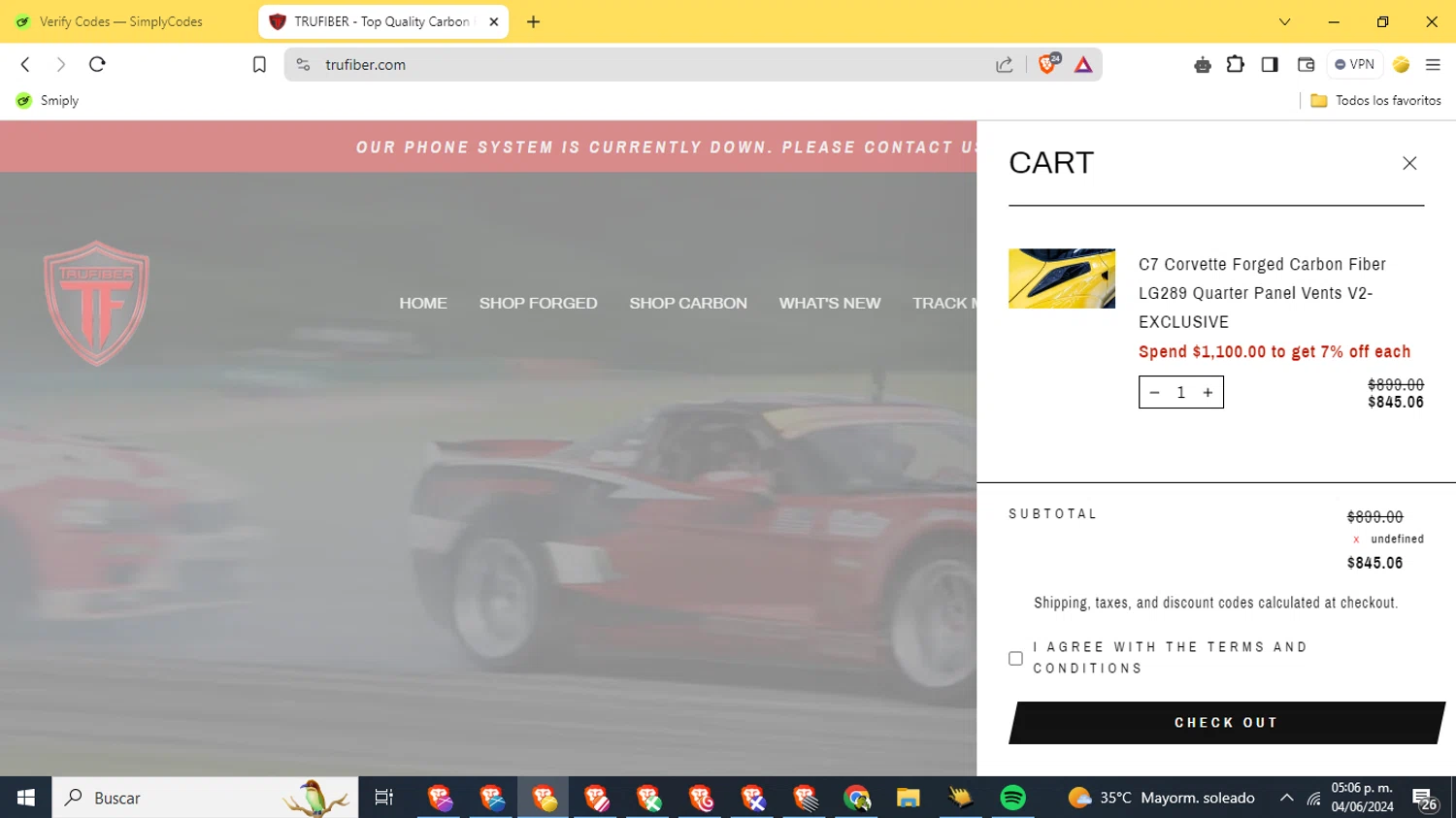 where to use Trufiber promo code box