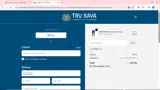 TRU KAVA coupon verification screenshot
