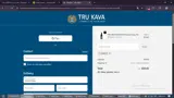 TRU KAVA coupon verification screenshot