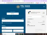 TRU KAVA coupon verification screenshot