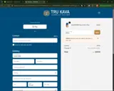 TRU KAVA coupon verification screenshot