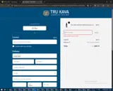 TRU KAVA coupon verification screenshot