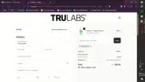Trulabs coupon verification screenshot