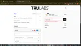 Trulabs coupon verification screenshot