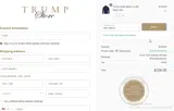 Trump Golf coupon verification screenshot