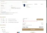 Trump Golf coupon verification screenshot