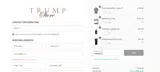 Trump Golf coupon verification screenshot