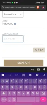 PROAAA coupon verification screenshot