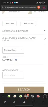 Summer coupon verification screenshot