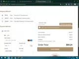 WELCOME10 coupon verification screenshot
