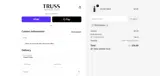 TRUSSMARINA coupon verification screenshot
