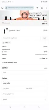 ADBGE coupon verification screenshot