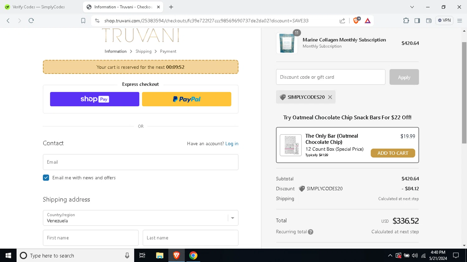 Truvani Discount Codes 20 Off September 2024
