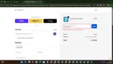 WELCOME10 coupon verification screenshot