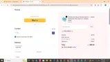 WELCOME10 coupon verification screenshot
