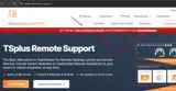 TSplus Official coupon verification screenshot