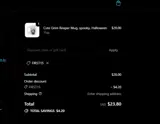 FIRST15 coupon verification screenshot