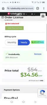SNUBSBUDDY coupon verification screenshot