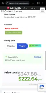 CREATORDAY30 coupon verification screenshot