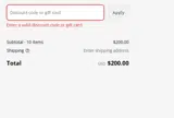 CREATIONSTATION coupon verification screenshot