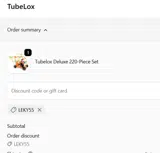 LEKY55 coupon verification screenshot