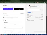 WELCOME10 coupon verification screenshot