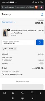 HA82KVEYJPNY coupon verification screenshot