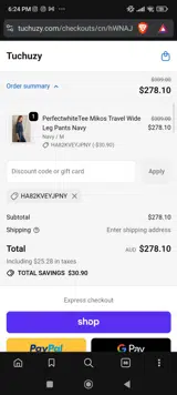 HA82KVEYJPNY coupon verification screenshot
