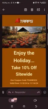 Singles coupon verification screenshot