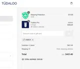 UNBOX coupon verification screenshot