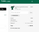 TUDN Fan Shop coupon verification screenshot