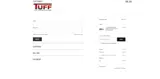 TUFF Products coupon verification screenshot