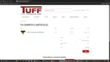 TUFF Products coupon verification screenshot