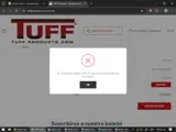 TUFF Products coupon verification screenshot