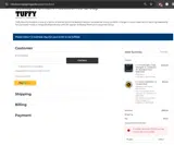 Tuffy Security Products coupon verification screenshot
