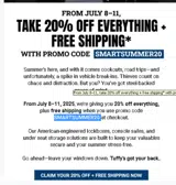Tuffy Security Products coupon verification screenshot