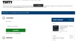 Tuffy Security Products coupon verification screenshot