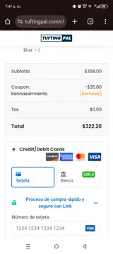 karinasarmiento coupon verification screenshot