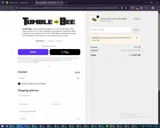 Tumble-Bee coupon verification screenshot