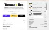 Tumble-Bee coupon verification screenshot
