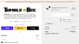 Tumble-Bee coupon verification screenshot