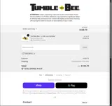 Tumble-Bee coupon verification screenshot