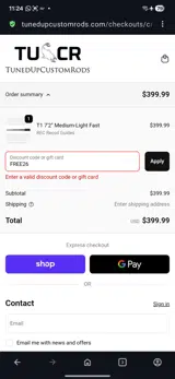 FREE26 coupon verification screenshot