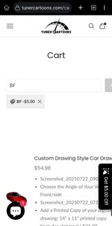 BF coupon verification screenshot